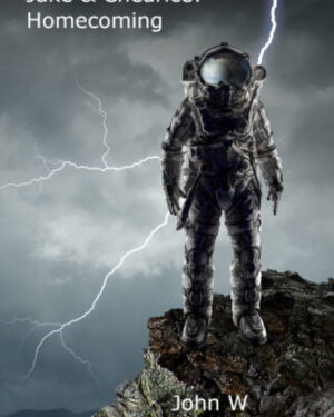 Adventure of spaceman. Mixed media.