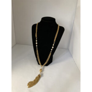 Tassel Gold colour Necklace