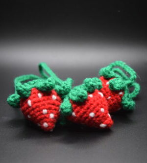 Strawberry keychain
