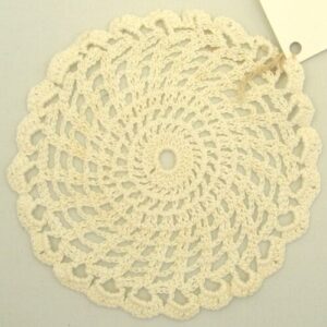 White Crochet Doily