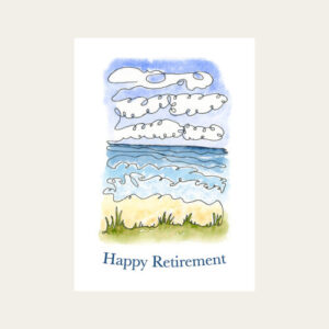 Happy Retirement - Blank Greeting Card