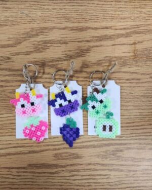 Pixel Art Keychains