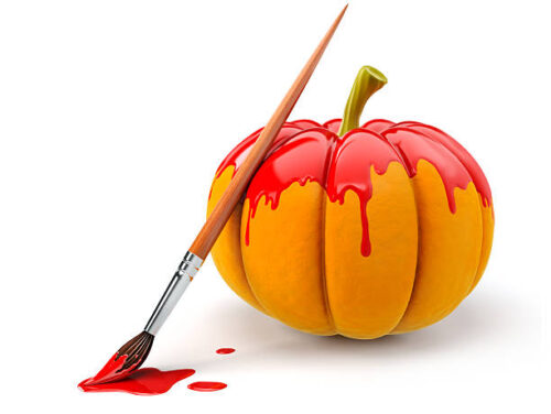 Decorate pumpkin